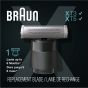 Braun Replacement Head, Black - XT10