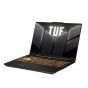 لاب توب جيمنج اسوس تاف F16 FX607VU-RL007W نوت بوك، انتل كور i7-13620H، هارد 512 جيجا SSD، رام 16 جيجا، شاشة مقاس 16 بوصة IPS، بدقة FHD+، بمعدل تحديث 144 هرتز، كارت شاشة انفيديا جي فورس RTX 4050 سعة 6 جيجا GDDR6، ويندوز 11 - رمادي ميتشا