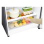 LG Top Freezer Refrigerator with Inverter Motor, No Frost, 506 Liters, Silver - GN-H722HLHL