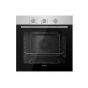 Passap Built-in Gas Oven, with Grill, 60 Cm, 60 Liters, Black and Stainless Steel- QGELG 75DT1 CSI 