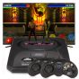 Sega Mega Drive ll Video Game Console with 2 Controllers, 16 Bit, 5 Games - Black