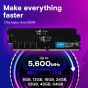 Crucial UDIMM RAM, 16GB DDR5 - CT16G56C46U5