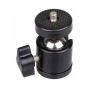 Professional Mini Ball Head for Tripod - Black