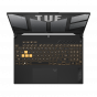 لاب توب جيمنج اسوس TUF F15 FX507VI-LP066W ، انتل كور I7-13620H، هارد 1 تيرا PCIe SSD، رام 16 جيجا، شاشة 15.6 بوصة FHD 144 هرتز، كارت شاشة انفيديا جي فورس RTX 4070 سعة 8 جيجا، ويندوز 11 - رمادى