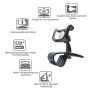 Car Holder for Mobiles  - Black