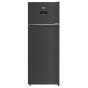 Beko No Frost Top Freezer Refrigerator, 406 Liters, Dark Inox - RDNG551M20TXBR, with Blender, 1.5 Liters, 600 Watt - TBN 62608 W