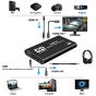 Leadnovo Audio Video 4K Capture Card, Black