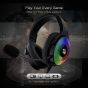 Redragon H350 PANDORA RGB Gaming Headset - Surround Sound 7.1 - Detachable Microphone - 50mm Drivers