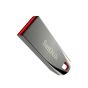 فلاش درايف USB سانديسك كروزر فورس، فضي واحمر، سعة 64 جيجا - SDCZ71-64GB