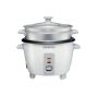 Kenwood Rice Cooker, 0.6 Litre, 350 Watt, White and Silver- RCM30