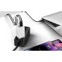 شاحن باسيوس، بقوة 65 وات، 2 منفذ USB فئة C، منفذ USB فئة A، ابيض - CCGP120202