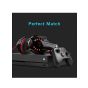 Kotion Each Gaming Wired Headphones with Microphone, Black and Red - GS900