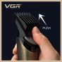 ماكينة قص الشعر في جي ار، للاستخدام الجاف، ذهبي - V-669