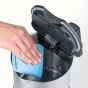 Severin Electric Kettle, 1.7 Liters, 2200 Watt, Black and Silver - WK 3409