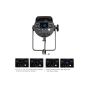 Godox FV200 Dimmable LED Flash Light with Remote Control, 200Watt, Black - D7920EU