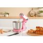 Swiss Pro Plus Stand Mixer with Attachments, 3.5 Liter, 300 Watt, Pink - SP-SM3.5P
