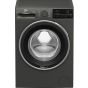 Beko Front Load Inverter Washing Machine, 12KG, Manhattan Grey - B3WFU51240MCI