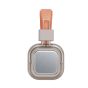 Sodo Over-Ear Wireless Headphones, Brown and Silver -SD-1003