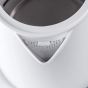 Black + Decker Electric Kettle, 1.7 Liter, 2200 Watt, White - ‎JC70-B5