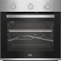 Beko Built-in Dual Fuel Oven, with Grill, 60 CM, 66 Liters, Stainless Steel - BBIH12100XC
