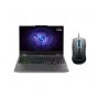 لاب توب لينوفو LOQ 15IAX9 83GS00RXED، انتل كور i5-12600HX، هارد SSD سعة 512 جيجا، رام 12 جيجا، شاشة 15.6 بوصة IPS بدقة FHD، كارت شاشة انفيديا جي فورس RTX 3050 سعة 6 جيجا GDDR6، دوس - رمادي لونا مع ماوس جيمنج M100