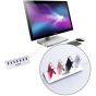 موزع USB فودول، ب7 في 1 - ابيض
