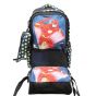 Gharibo Bags School Backpack With Pencil Case for Boys, Flash Pattern - Black and Yellow