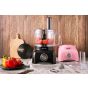 Swiss Pro Plus Food Processor, 600 Watt, Black - SP-FOOD600.8