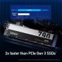 Lexar NM790  Internal Solid State Drive SSD, 1024GB, Black- LNM790X001T-RNNNU