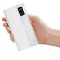 Ttec Mega Wired Power Bank, 50000mAh, 5 USB Ports, White - 2BB197B