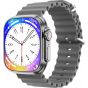 X8 Ultra Smart Watch, 2.08 Inch - Grey