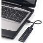 Aimos USB-C 3.1 to M.2 Nvme SSD Enclosure External Adapter, 10 Gbps, Black - ‎AIMOSHDISK-B