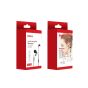 Jmary Lavalier Wired Microphone with Earphone, Black, MC-R5 - with Gift Bag