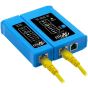جهاز اختبار كابل شبكة ابلوس لان مزدوج، ازرق - WZ-468L