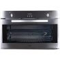 Meneghetti Built In Gas Oven, with Grill, 90 CM, 91 Liters, Grey - OMGG D95 C XL T LI