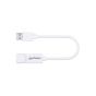 Manhattan USB 3.0 to Ethernet Adapter - White