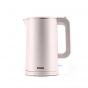 Tank Safe Touch Electric Kettle, 1.5 Liters, 1500 Watt, Pink - GS-EK2417