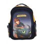Gharibo Bags School Backpack For Boys, How to Train your Dragon Pattern - Navy