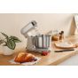 Swiss Pro Plus Stand Mixer with Attachments, 3.5 Liter, 300 Watt, White - SP-SM3.5G
