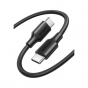 كابل USB-C يوجرين، 1 متر - اسود