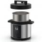 Nutricook  Electric Pressure Cooker, 8 Liters, 1500 Watt, Silver and Black- NC-SP330