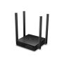 راوتر واي فاي مزدوج النطاق تي بي لينك AC1200 مع 4 هوائي، 1.4 جيجاهرتز، اسود - ارتشر C54