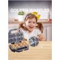 Sokany Waffle Maker, 8 Pieces, 850 Watt, Black- SK-08085