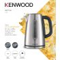 Kenwood Electric Kettle, 1.7 Liter, 2200 Watt, Silver - ZJM10.000SS