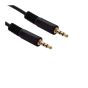 HP 3.5mm AUX Audio Cable, 1.5 Meters - Black, HP027GBBLK1.5TW