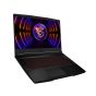 MSI GF63 12UCX Gaming Laptop, Intel Core i7-12650H, 512GB SSD M.2 2242 PCIe 4.0x4 NVMe, 16GB RAM, 15.6 Inch, FHD IPS, 144Hz, Anti-glare, Nvidia GeForce RTX 3050 4GB, FREEDOS - Black