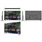 Haier 65 Inch 4K UHD Smart LED TV with Built-in Receiver - H65K80EU