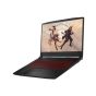 MSI Katana GF66 11UE Laptop, Intel Core i7-11800H, 15.6 Inch, 1TB SSD, 16GB RAM, NVIDIA GeForce RTX 3060 6GB, Windows 11- Black