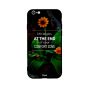 جراب ظهر بطبعة عبارة Life Begins At The End of Your Com لابل ايفون 6S بلس