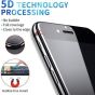 Meidom 5D Tempered Glass Screen Protector for iPhone 8 Plus, iPhone 7 Plus - Transparent with Black Frame